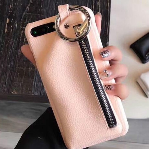 RE-STOCK IN!! *BLACK* Phone Case W/Zip Compartment - Picture 5 of 8